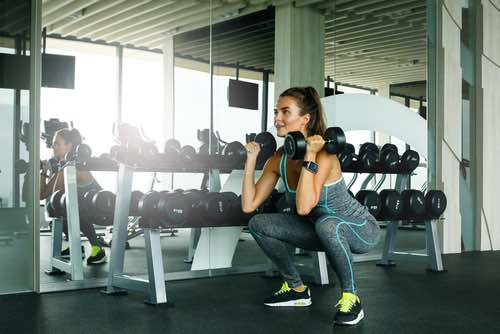 Exercise routines for energy squat