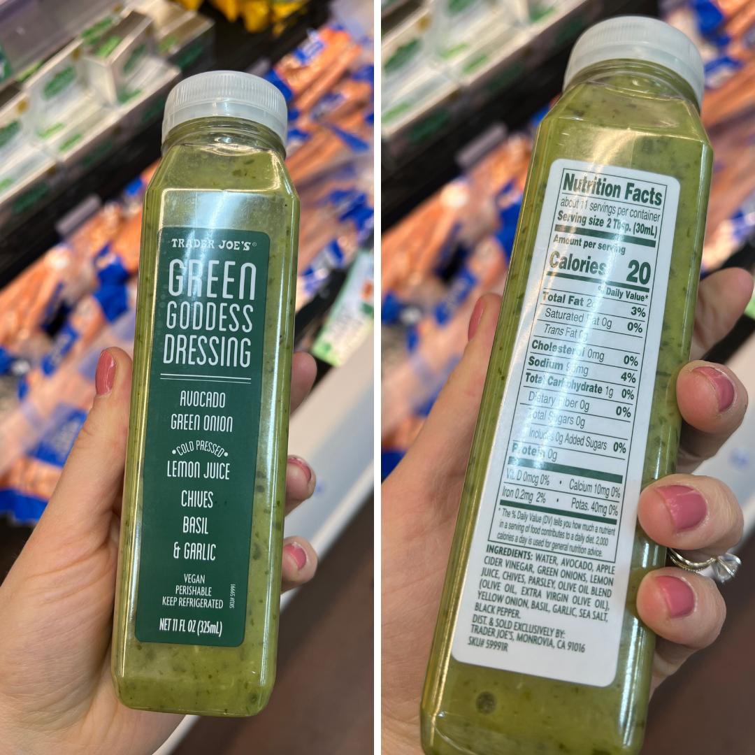 Salad dressing TJs