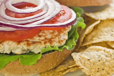 Fat Free Turkey Burger Recipe | The Edge Fitness Clubs