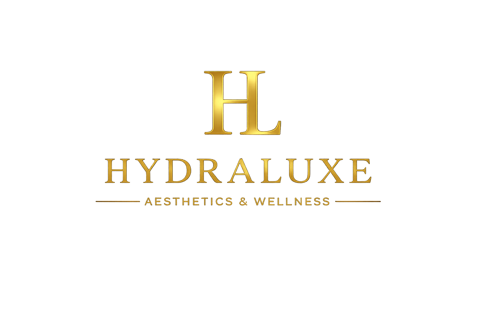 HydraLuxe Aesthetics and Wellness logo