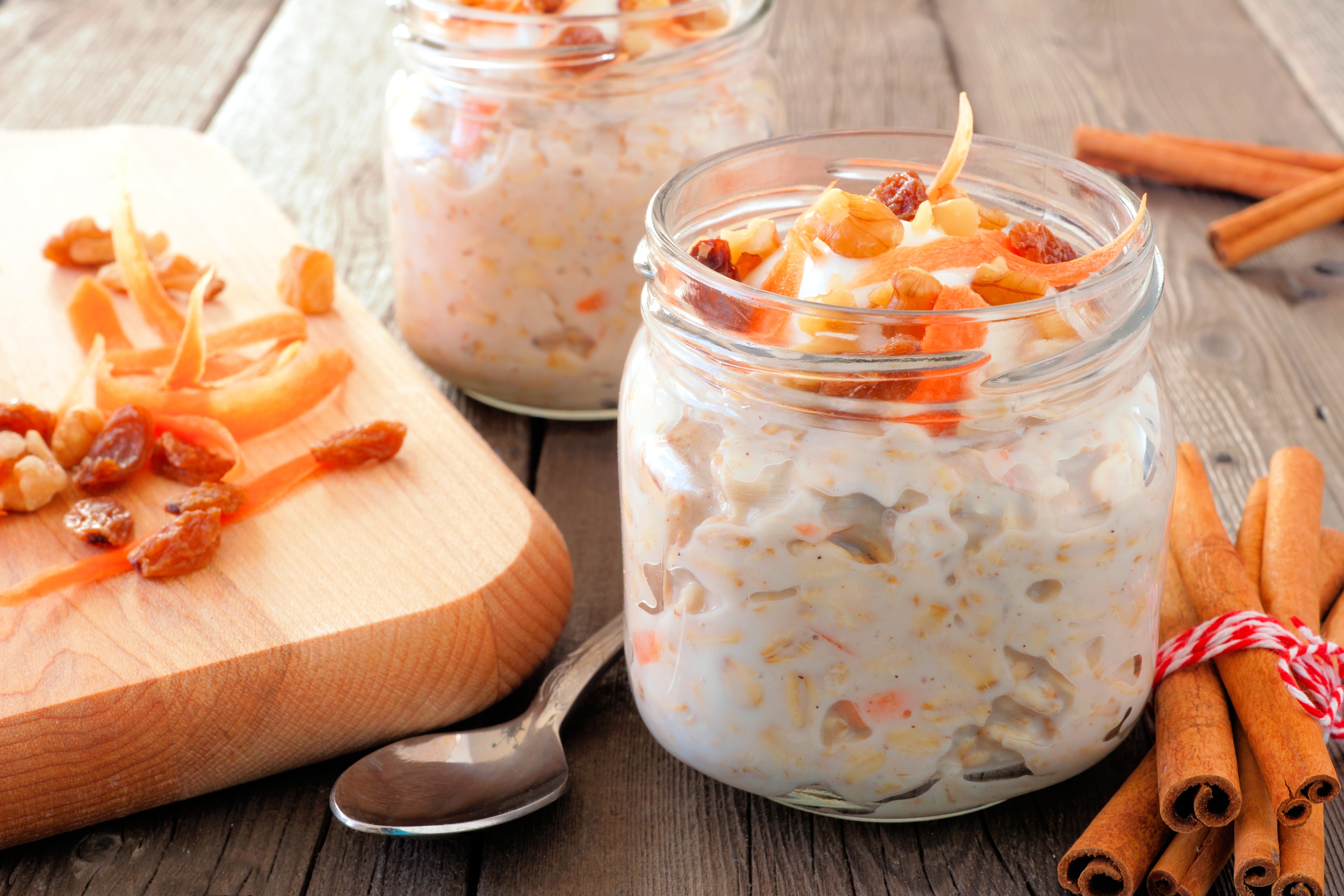 Carrot Cake Overnight Oats